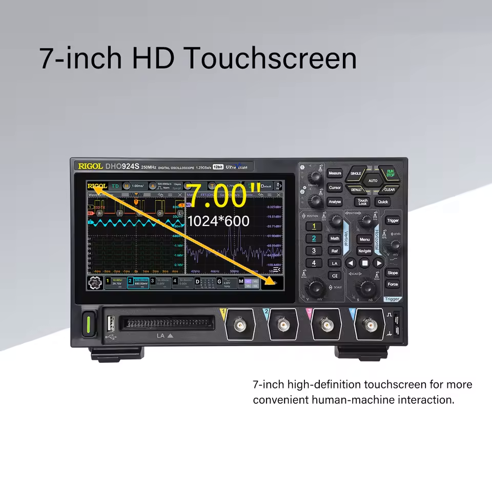 RIGOL DHO900 Series Oscillosco - Digital Storage Oscilloscope 100Mhz ulasan dan harga