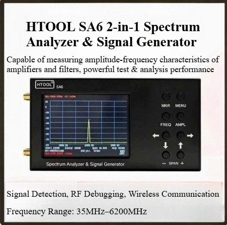 Handheld Spectrum Analyzer 35M - Signal Generator Spectrum Analyzer ulasan dan harga