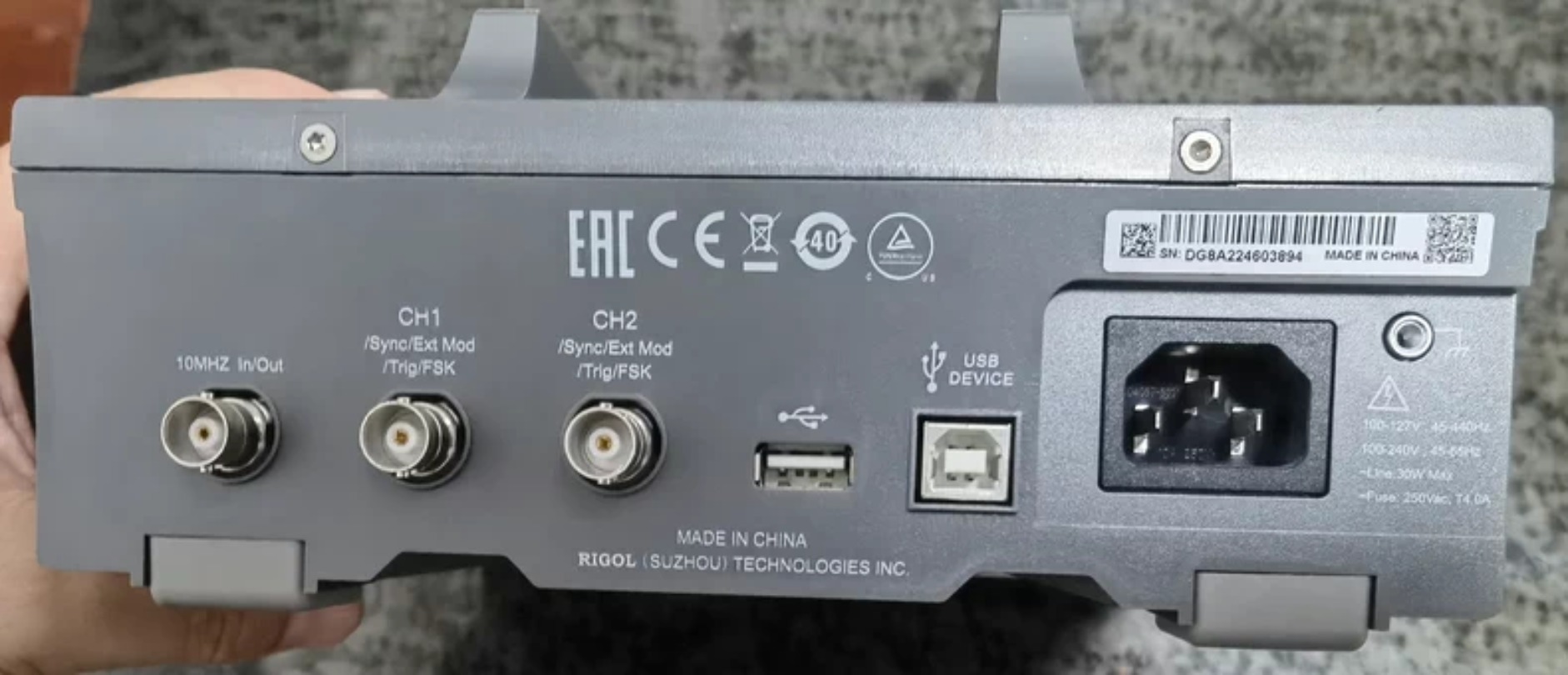Rigol DG812 - 10 MHz Function  - Function Arbitrary Waveform Generator ulasan dan harga